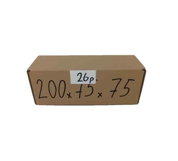 Самосборная коробка 200 х 75 х 75 мм Т23Е 0470