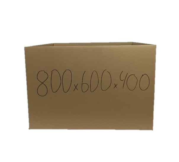 Гофрокороб четыехклапанный 800 х 600 х 400